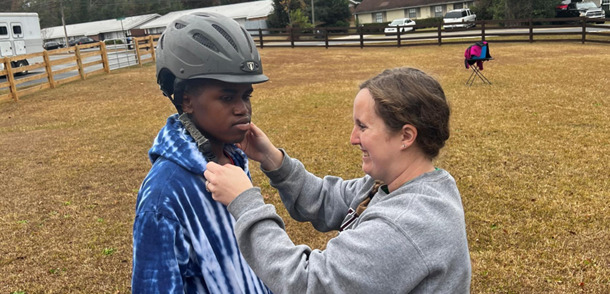 Hippotherapy at SenseAbilities